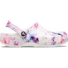 Monivärinen - Nainen Clogs Crocs Classic Tie Dye Graphic Clog - Garnet/Multi