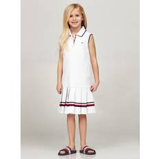 Tommy Hilfiger Dresses Tommy Hilfiger Sleeveless Pleated Polo Dress - Fresh White