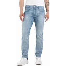 Replay Jeans Replay Anbass Powerstretch Jeans - Light Blue