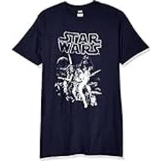 Star Wars Poster Grafisk T-shirt - Marinblå