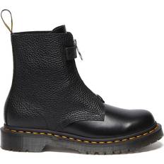 Dr martens 43 Dr. Martens 1460 Front Zip Leather Lace Up Boots - Black