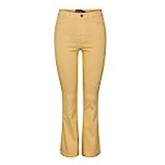 Linne Jeans Pieces Flared HW Jeans - Lin