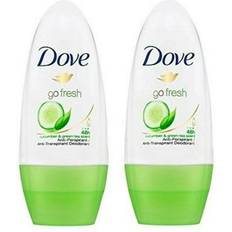 Dove Go Fresh Cucumber Roll-On Deodorant 50ml Pack of 2