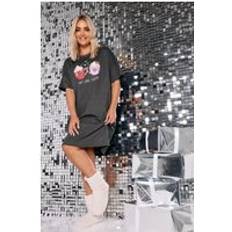 Nightgowns Yours Sleep Tee Nightdress - Grey