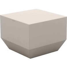 Outdoor Coffee Tables Vondom Vela Resin Outdoor Coffee Table 11.75 H x 15.75 W x 15.75 D