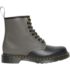 Dr Martens 1460 Schuhe Dr. Martens 1460 Smooth Clash Leather Lace Up Boots - Black