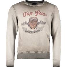 Top Gun Top Gun Smoking Monkey Sweatshirt - Brown
