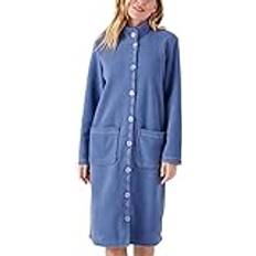 Fleece Dresses Damart Thermolactyl Fleeceklänning Långärmad - Lavendelblå