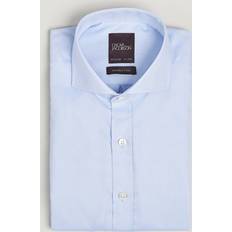 Oscar Jacobson Skjorter Oscar Jacobson Reg Fit Cut Away Non Iron - Twill Light Blue