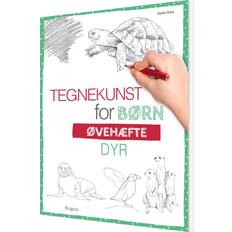 Bøger Tegnekunst for børn Dyr: Øvebog (Bog, Hæftet, Dansk) (Hæftet)
