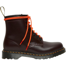 Dr. Martens 1460 Ben Smooth Leather Lace Up Boots - Red