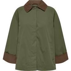 Only Jakker Only Orchid Corduroy Jacket - Green/Kalamata