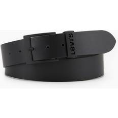 Unisex Belts Levi's Ashland Leather Belt - Black