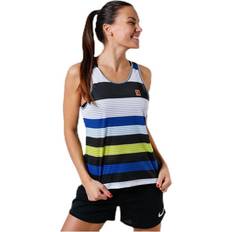 Multifärgade Linnen Nike Court Printed Dry Tank Patterned - Flerfärgad