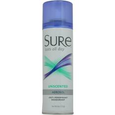 Sure Toiletries Sure Aerosol Unscented Anti-Perspirant & Deodorant Spray 6 oz