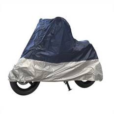 Motorfietsaccessoires Proplus Beschermhoes voor brommer/scooter/motor universeel blauw/zilver 246 x x 127cm