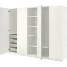 MDF Kleiderschränke Ikea Pax Forsand White Kleiderschrank 250x201.2cm