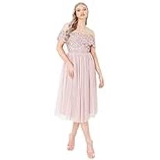 Pink - Sportswear Garment Dresses Maya Deluxe Midi Klänning - Frostad Rosa