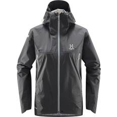 Haglöfs Mujer Ropa de lluvia Haglöfs .I. GTX Active Jacket - Grau/Schwarz