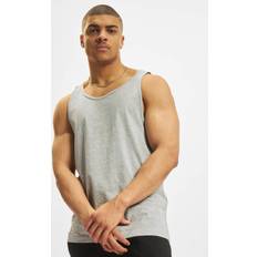 Urban Classics Herr Linnen Urban Classics UC Men UC Jersey Big Tank - Gray