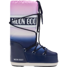 Moon Boot Icon Moonrise Print Boots - Blue