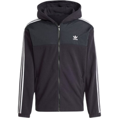 Adicolor 3 stripes adidas Adicolor 3-Stripes Teddy Fleece Hoodie - Black