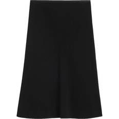 Ami Paris Dam Kjolar Ami Paris Pencil Midi Skirt - Black