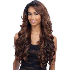 Real Hair Wigs Equal Lace Deep Invisible L Part Lace Front Wig 14.2 inch #2 Dark Brown