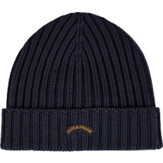 Men Accessories Paul & Shark Wool Beanie - Blue