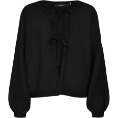 Vero Moda Bow Knit Cardigan - Black