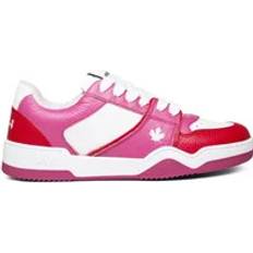 DSquared2 Leaf Logo Sneakers - Multicolor/White/Fuxia/Red