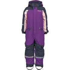 Tejpade sömmar Vinteroveraller Didriksons Neptun Kid's Coverall - Royal Purple (505464-i12)