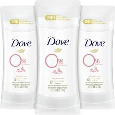 Unilever Dove 0% Aluminum Free Deodorant 2.6 Ounce Pack of 3