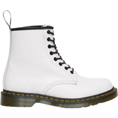 Dr. Martens 1460 Smooth Leather Lace Up Boots - White