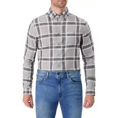 Modal Shirts Report Collection Men's Long Sleeve Woven Button-Down Shirt - Plaid