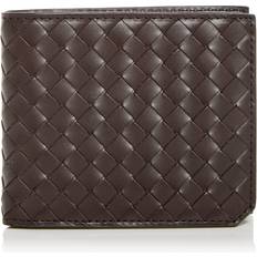 Bottega Veneta Wallets Bottega Veneta Intrecciato Leather Bifold Wallet - Brown