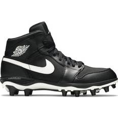 Baby Voetbalschoenen Nike Jordan 1 Mid TD Cleat - Black