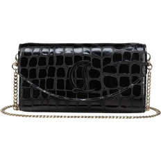 Credit Card Slots Clutches Christian Louboutin Loubi54 Croc-Embossed Leather Clutch Bag multi One Size