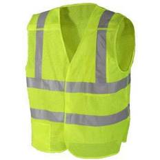 5-Punkts Säkerhetsväst Fluorescerande - Grön