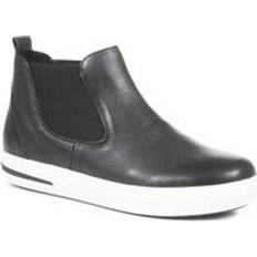 Caprice Boots Caprice Leather Chelsea Boots - Black