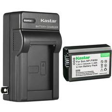 Kastar 1-Pack NP-FW50 Battery and AC Wall Charger Replacement