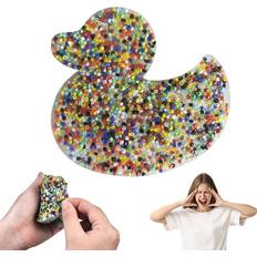 Cyoo Picky Pad Skin Picking Fidget Toy, Silicone Picking Fidget Pad Duck Shape Sensory Toys for Skin 4.1'' x 3.8'' Pickers Relax Anxiety Toy for Adults