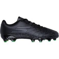 Skechers Football Shoes Children's Shoes Skechers SKX 1.5 Jr Td FG Soccer Shoes - Black/Silver