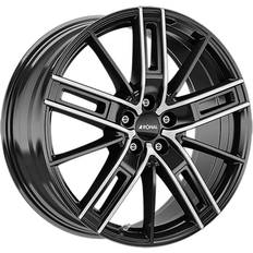 18 pulgadas - 5/114.3 Llantas de coche Ronal R67 Jetblack Frontkopiert 8.0Jx18 5x114.3 ET45