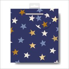 Emma bridgewater blue stars medium gift bag gift wrapping accessory