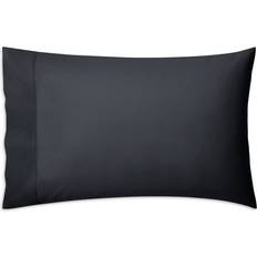 Coton Égyptien Textiles Luxe Egyptian Cotton Pillowcase Pair King Pillow Case Black