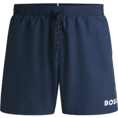 Men - XL Swimming Trunks HUGO BOSS Starfish Swim Shorts - Dark Blue