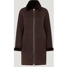 Shearling Clothing Belstaff Spelter Coat Women's Merino Shearling - Chestnut