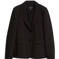 Max Mara Blazere Max Mara Erik Single Breasted Blazer - Black