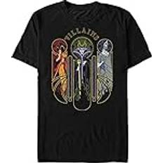 Disney Villain Triptych T-shirt - Schwarz